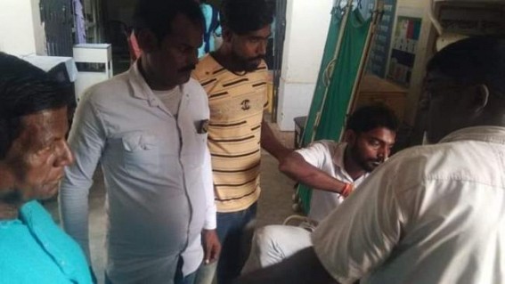 After the Bishalgarh Political clash, attacks occurred on Congress supporters in Khowai After the Bishalgarh Political clash, attacks occurred on Congress supporters in Khowai